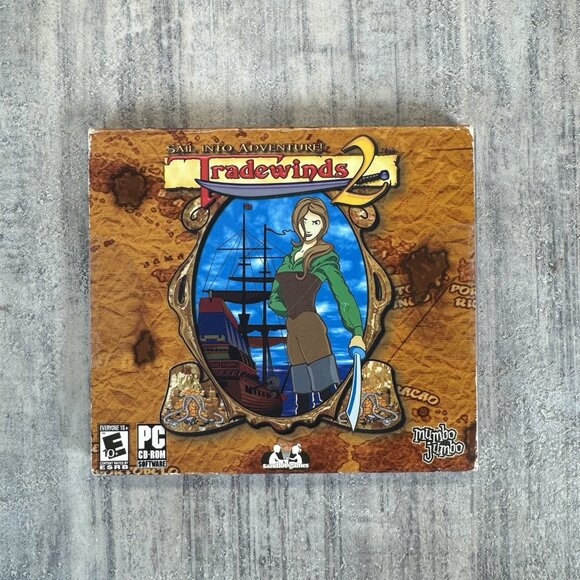 Tradewinds 2  PC  Sail Into Adventure Mumbo Jumbo 2005 Brand New With Sleeve - Picture 1 of 9